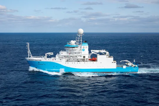 Research vessel Investigator