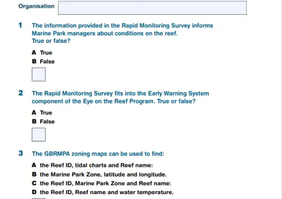 Rapid monitoring - Final Exam