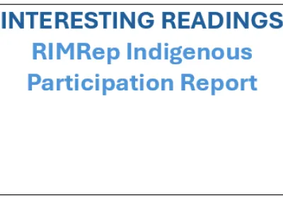 RIMRep Indigenous Participation Report