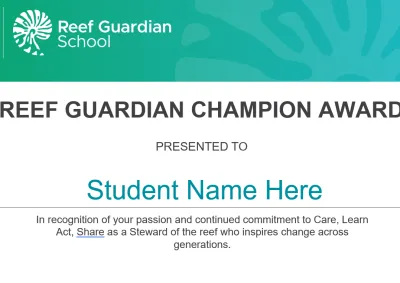 RGS CHAMPION AWARD