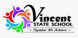 Vincent State School logo