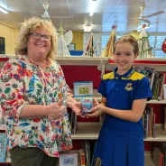 Felicity with her Teacher Cassandra Walker - Holland Park SS